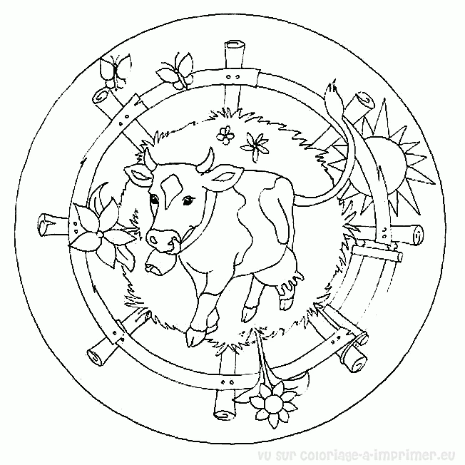 Mandalas Animaux 121